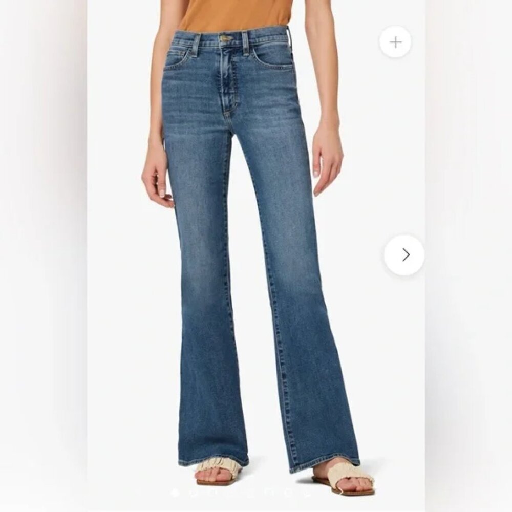 JOE'S JEANS Jeans Womens 30 Blue High Rise Flare Stretch Denim Medium Wash EDO